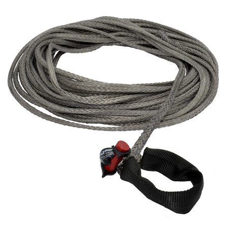 LOCKJAW 1/4 in. x 100 ft. 2,833 lbs. WLL. LockJaw Synthetic Winch Line Extension w/Integrated Shackle 21-0250100